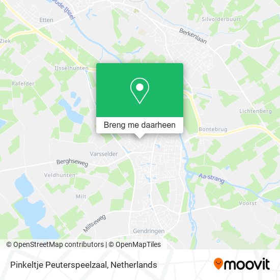 Pinkeltje Peuterspeelzaal kaart