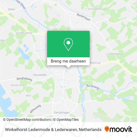 Winkelhorst Ledermode & Lederwaren kaart