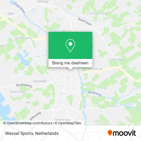 Wessel Sports kaart