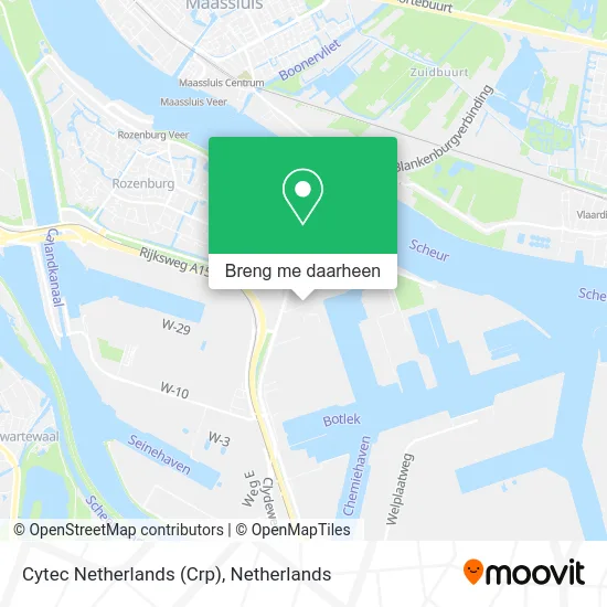 Cytec Netherlands (Crp) kaart