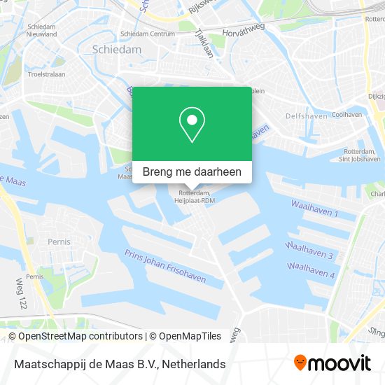 Maatschappij de Maas B.V. kaart