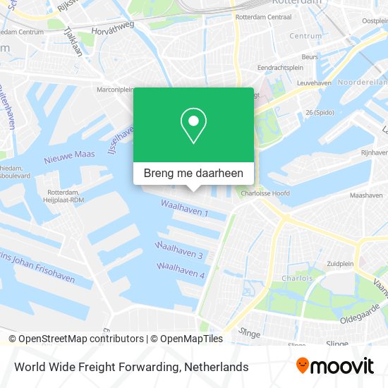 World Wide Freight Forwarding kaart
