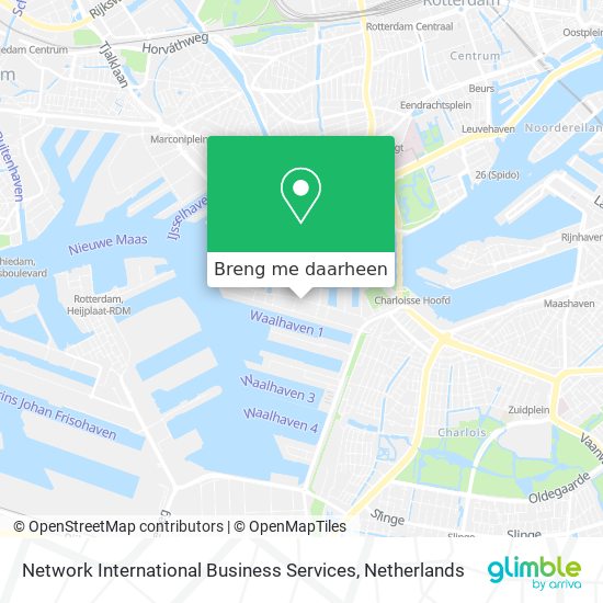 Network International Business Services kaart