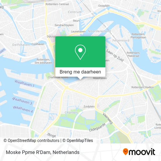 Moske Ppme R'Dam kaart