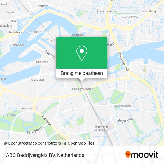 ABC Bedrijvengids BV kaart