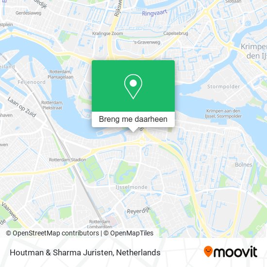Houtman & Sharma Juristen kaart