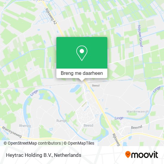 Heytrac Holding B.V. kaart