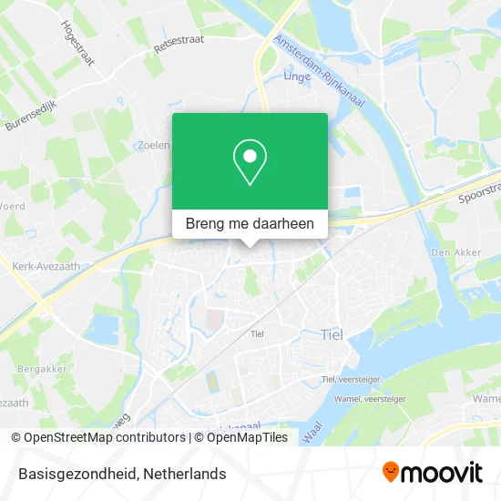Basisgezondheid kaart