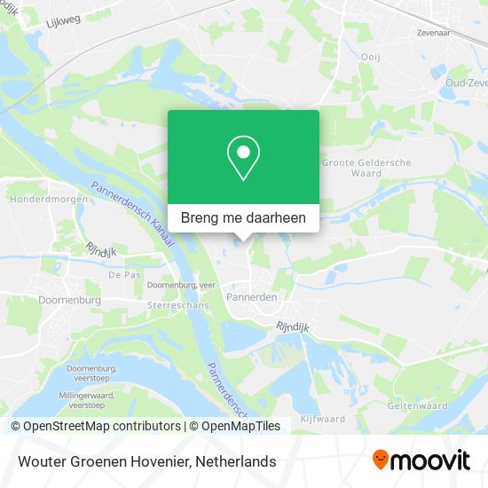 Wouter Groenen Hovenier kaart