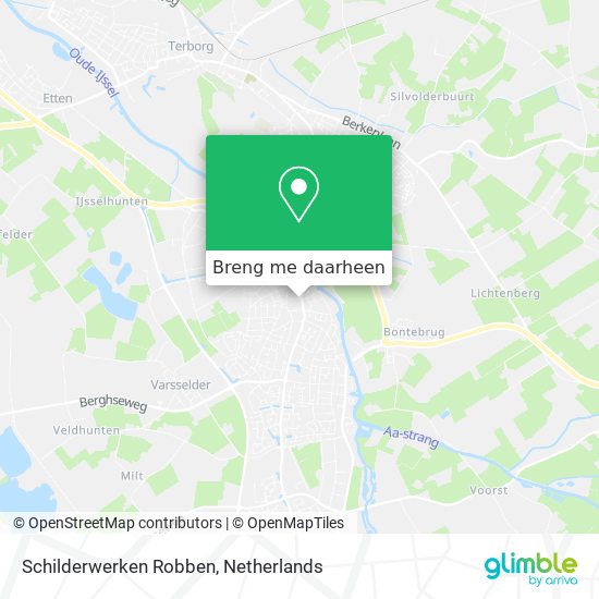 Schilderwerken Robben kaart