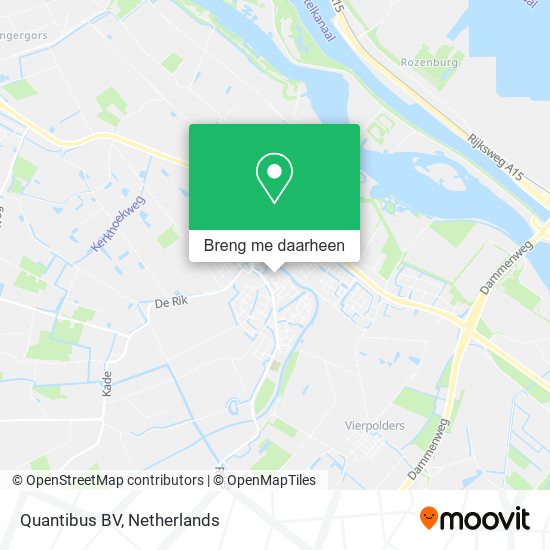 Quantibus BV kaart