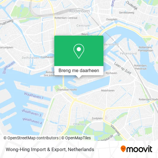 Wong-Hing Import & Export kaart