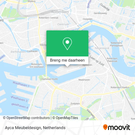 Ayca Meubeldesign kaart