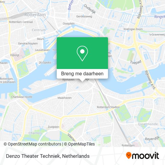 Denzo Theater Techniek kaart