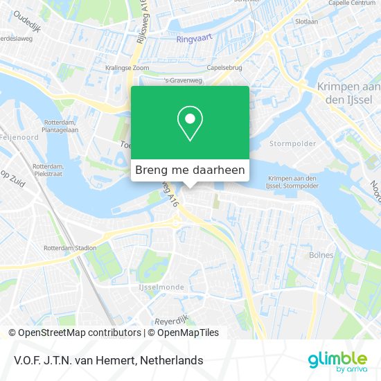 V.O.F. J.T.N. van Hemert kaart