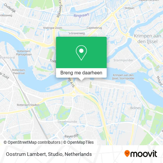 Oostrum Lambert, Studio kaart