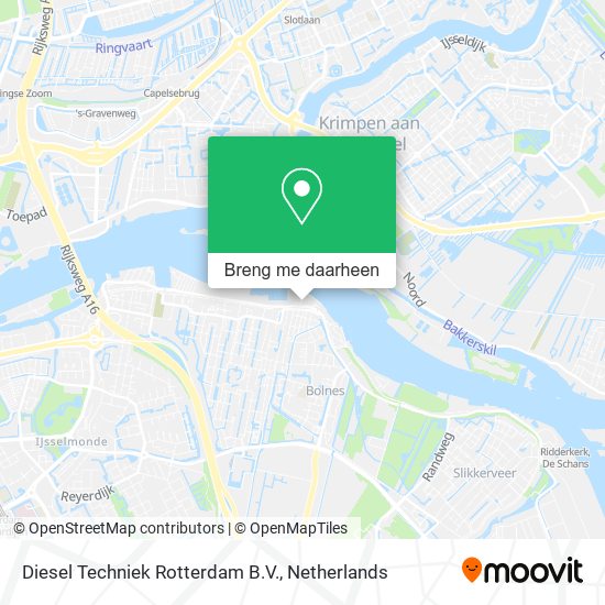 Diesel Techniek Rotterdam B.V. kaart