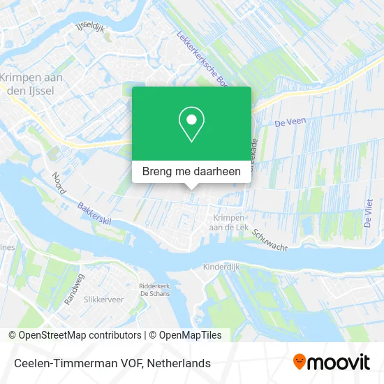Ceelen-Timmerman VOF kaart