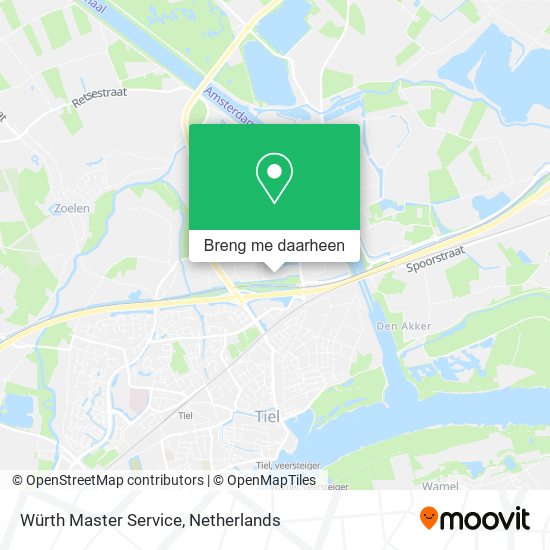 Würth Master Service kaart