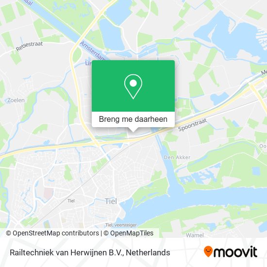 Railtechniek van Herwijnen B.V. kaart