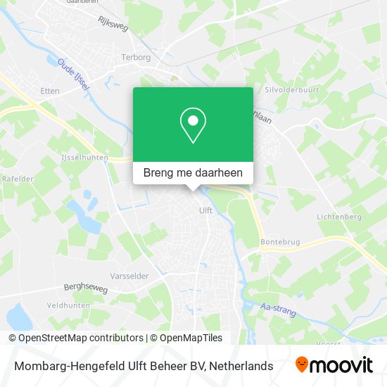 Mombarg-Hengefeld Ulft Beheer BV kaart