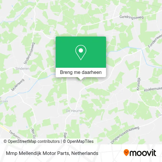 Mmp Mellendijk Motor Parts kaart