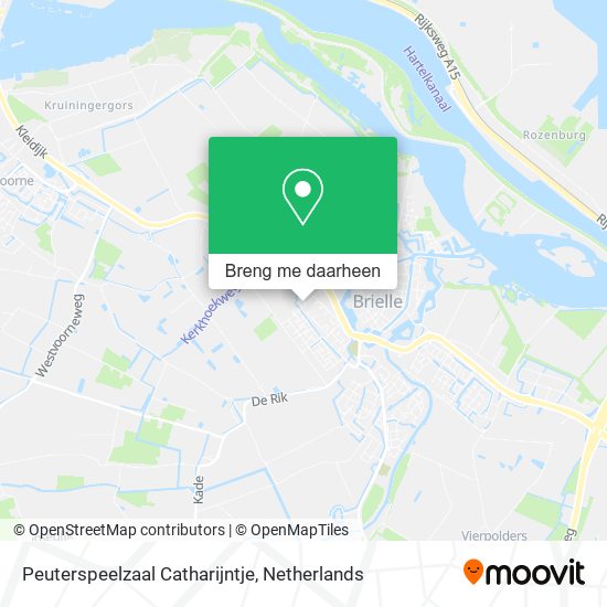Peuterspeelzaal Catharijntje kaart