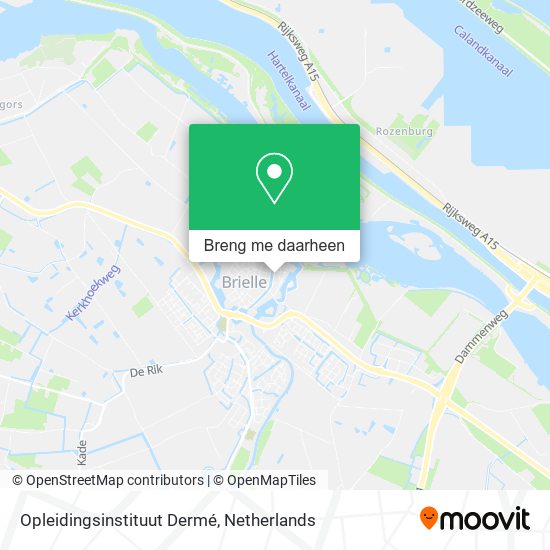 Opleidingsinstituut Dermé kaart