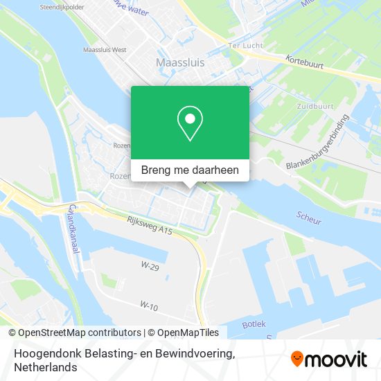 Hoogendonk Belasting- en Bewindvoering kaart