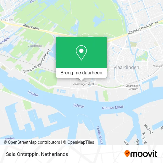 Sala Ontstppin kaart