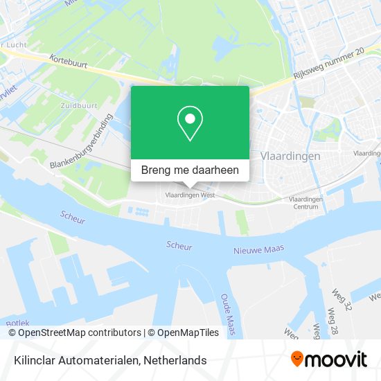 Kilinclar Automaterialen kaart