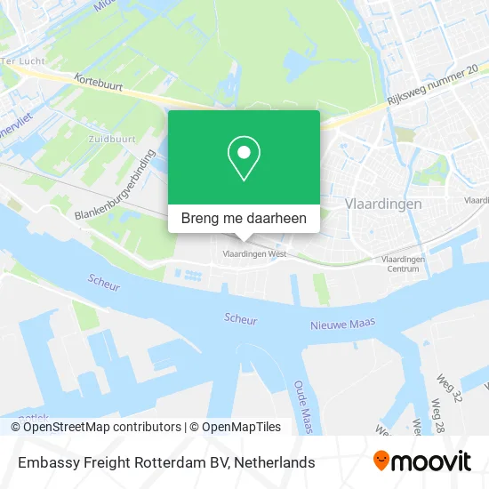 Embassy Freight Rotterdam BV kaart