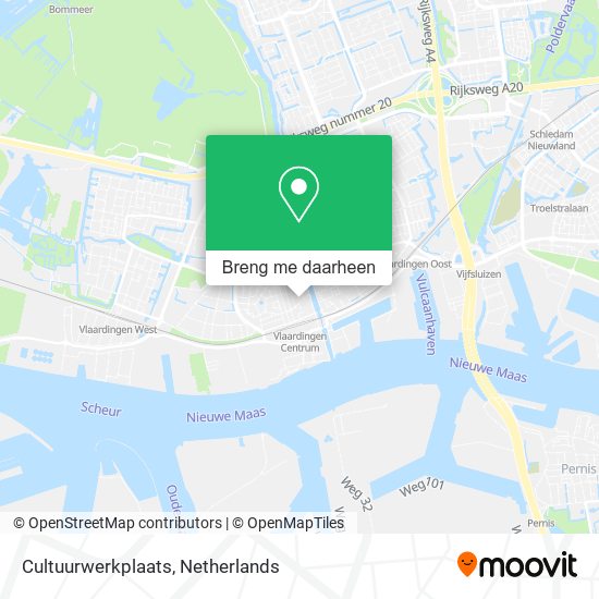 Cultuurwerkplaats kaart