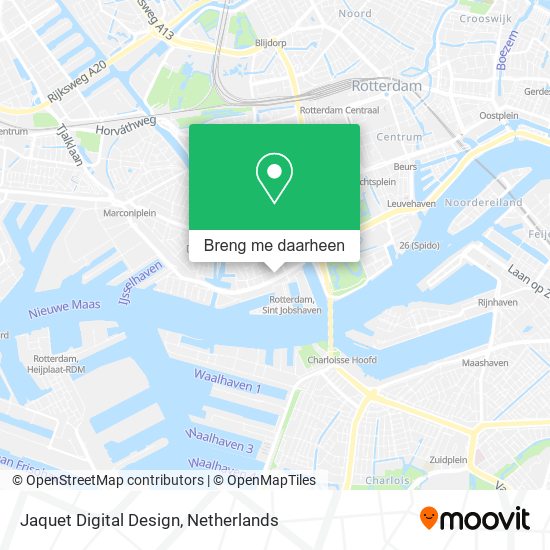 Jaquet Digital Design kaart