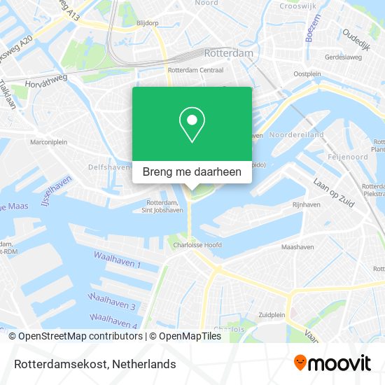 Rotterdamsekost kaart