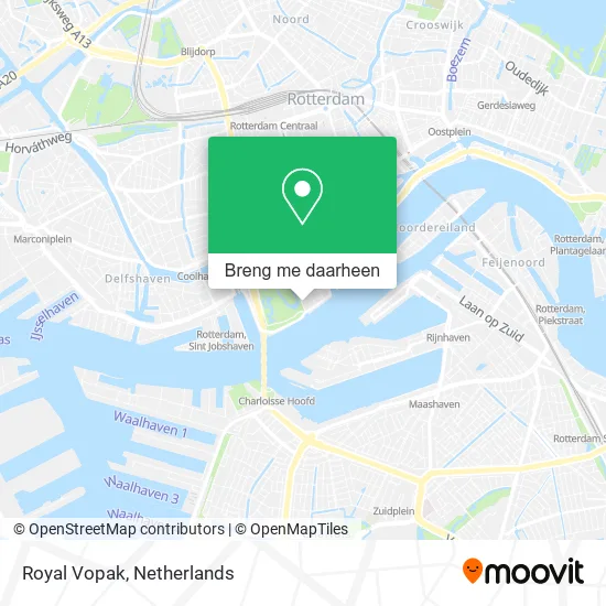 Royal Vopak kaart