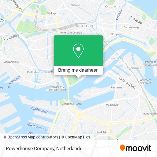 Powerhouse Company kaart