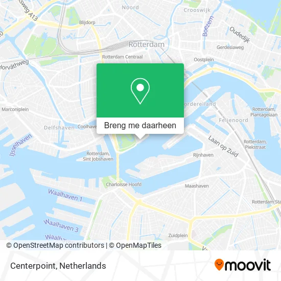 Centerpoint kaart
