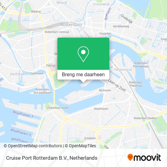 Cruise Port Rotterdam B.V. kaart