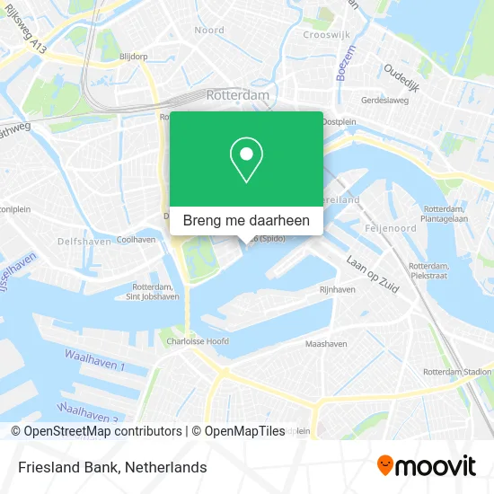 Friesland Bank kaart