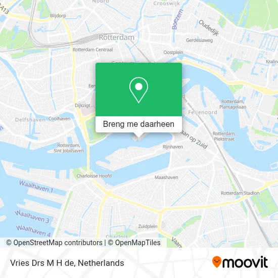 Vries Drs M H de kaart