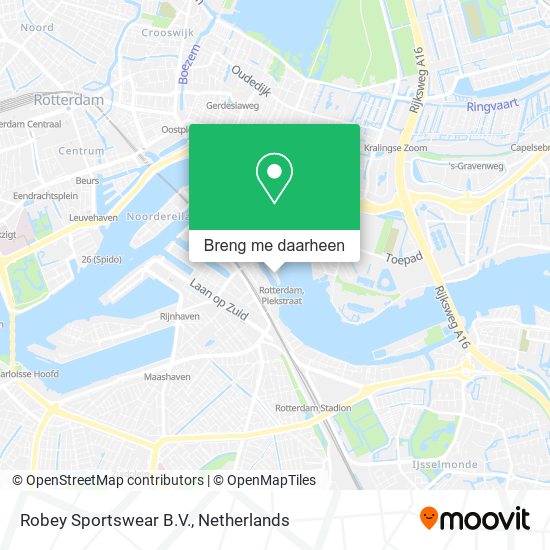 Robey Sportswear B.V. kaart