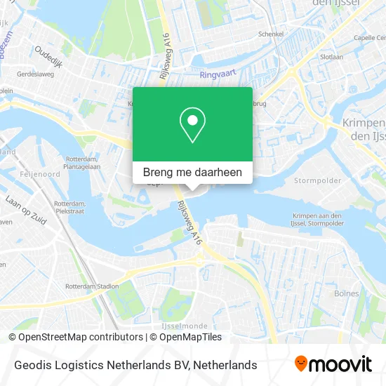 Geodis Logistics Netherlands BV kaart