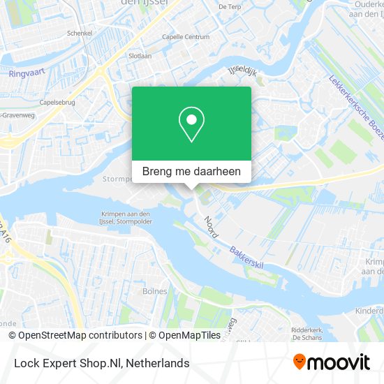 Lock Expert Shop.Nl kaart