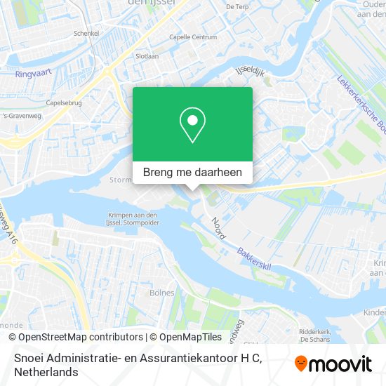 Snoei Administratie- en Assurantiekantoor H C kaart