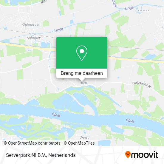 Serverpark.Nl B.V. kaart