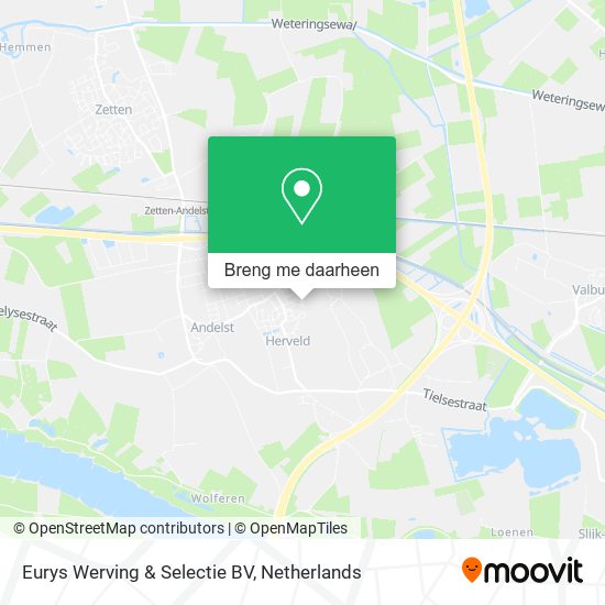 Eurys Werving & Selectie BV kaart