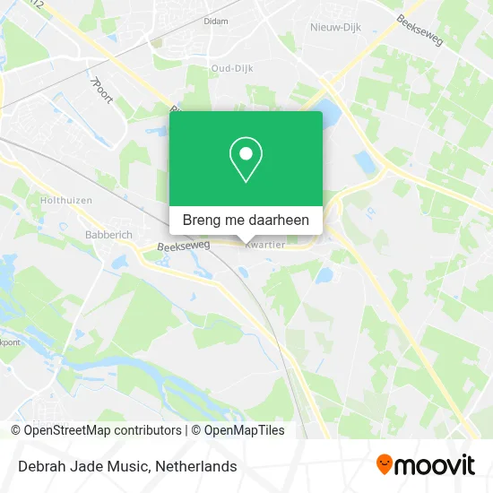 Debrah Jade Music kaart