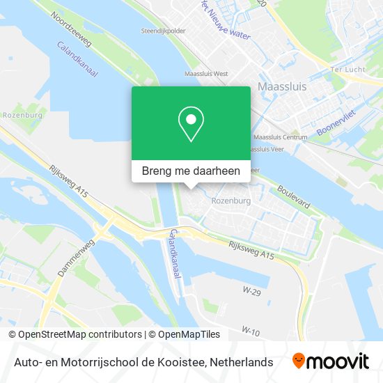 Auto- en Motorrijschool de Kooistee kaart