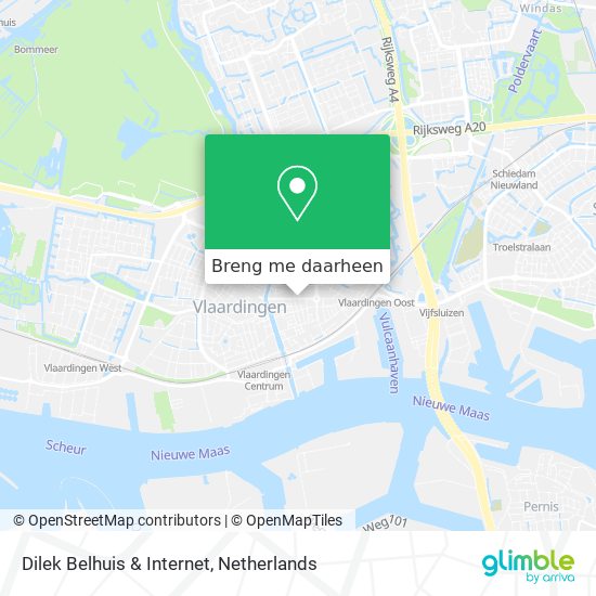 Dilek Belhuis & Internet kaart